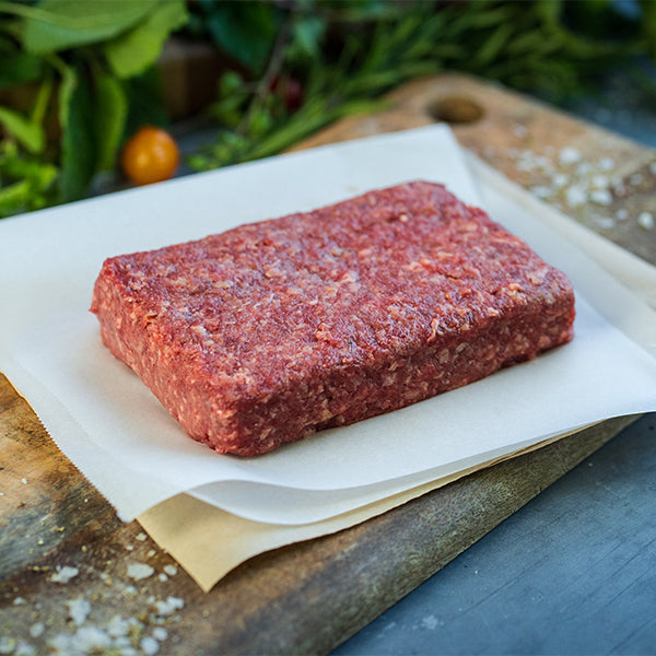 Regenerative Burger: WOP Beef with Iberico Bacon